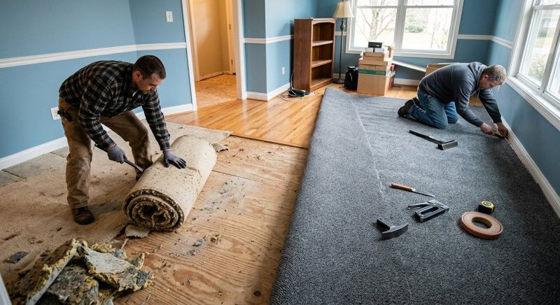 Basement Carpet Replacement in Ocean County, NJ