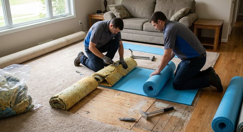 Carpet Foam Replacement in Olathe, KS