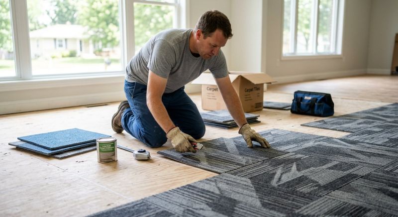 Carpet Tiles Installation in Somerset County, NJ