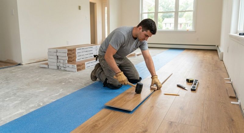 LVP Flooring Installation in Fort Worth, TX