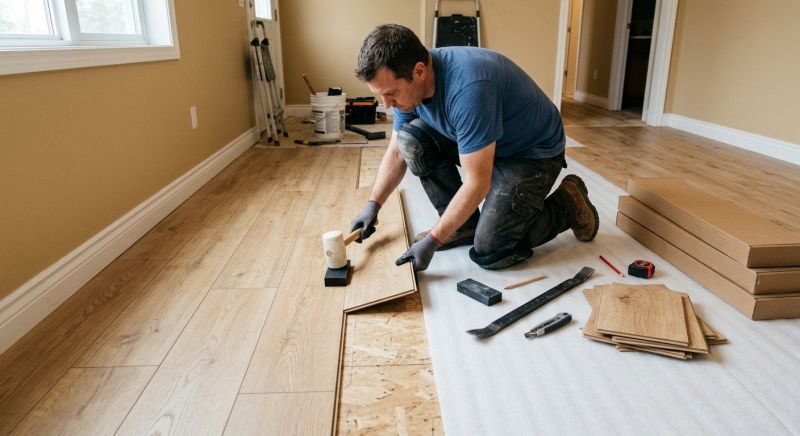 Plank Laminate Installation in Arvada, CO