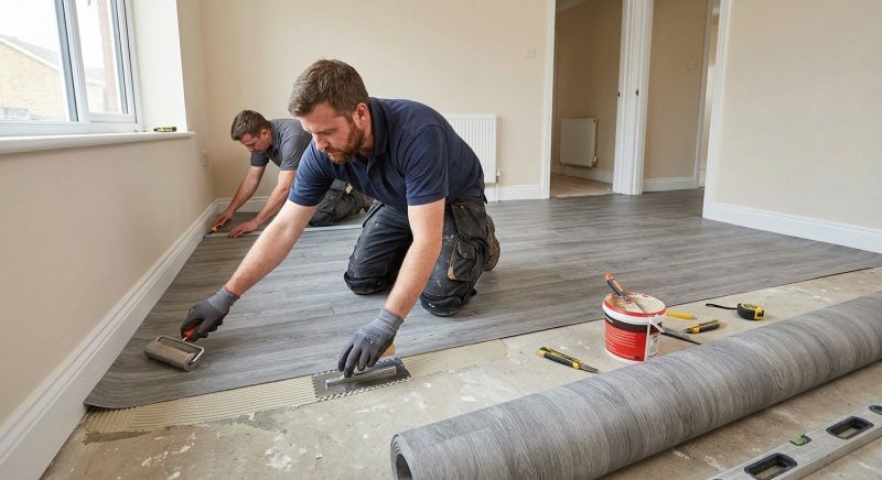 Sheet Flooring Installation in San Antonio, TX