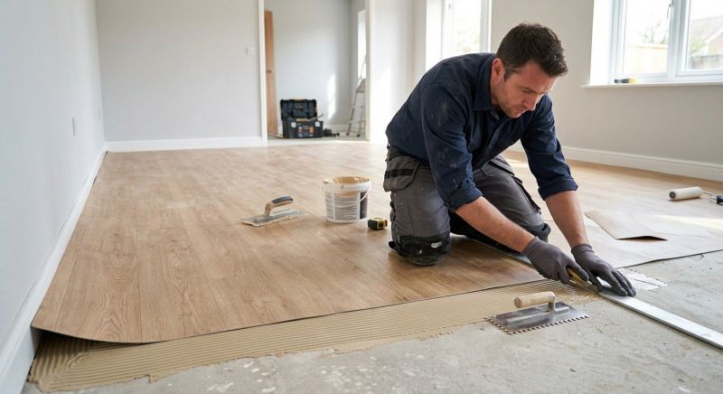 Sheet Flooring Installation in Frisco, TX