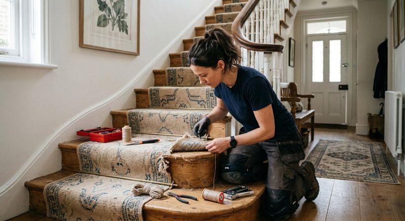 Stair Carpet Repair in Alpharetta, GA