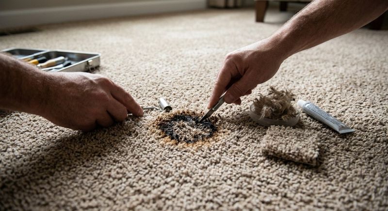 Carpet Burn Repair in Alpharetta, GA