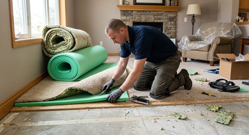 Carpet Cushion Replacement in Overland Park, KS