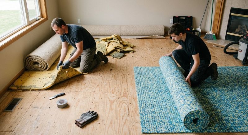 Carpet Foam Replacement in Alpharetta, GA
