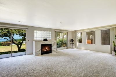 Family Room Carpet Covering