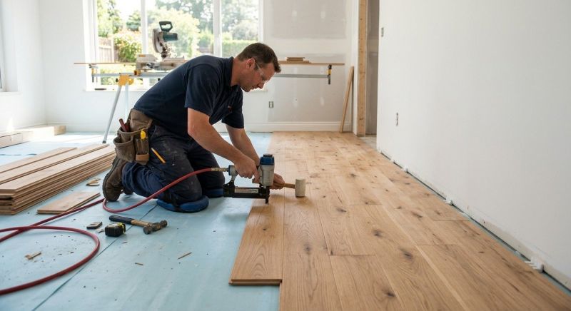 Hardwood Floor Installation in San Antonio, TX