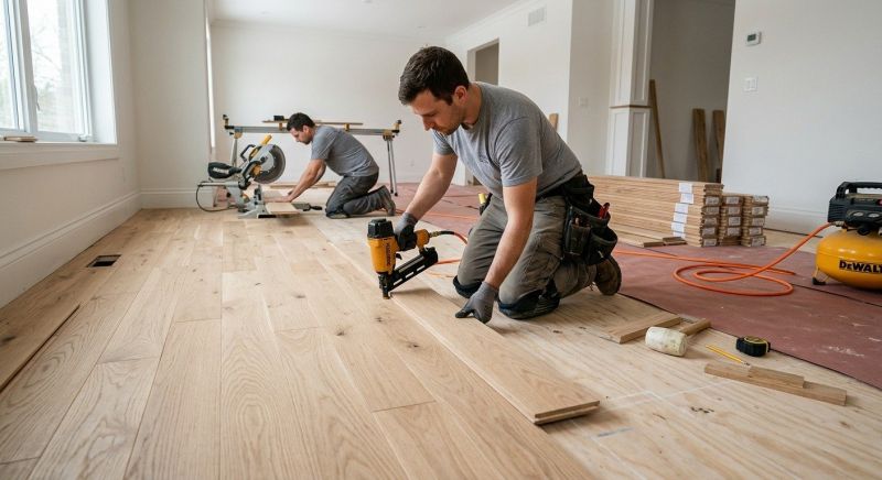 Hardwood Floor Installation in Fort Worth, TX