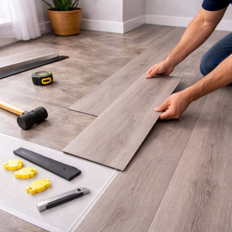 Luxury Vinyl Tile Installation in Manassas, VA