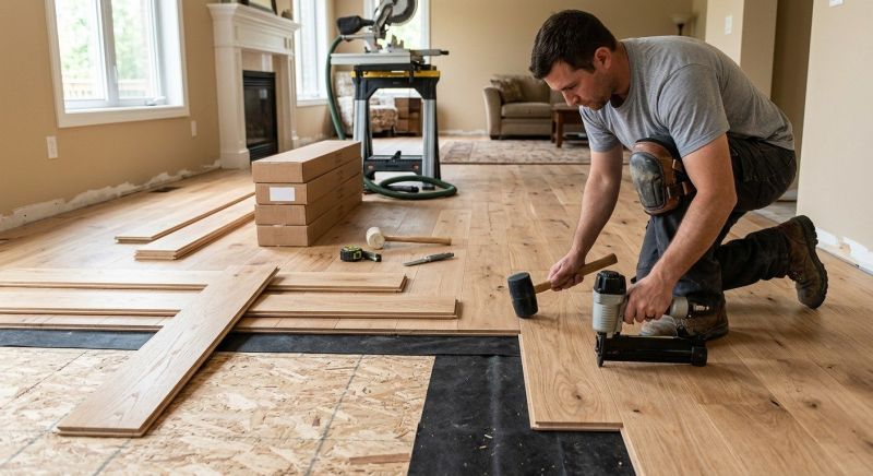 Oak Floor Installation in Phoenix, AZ