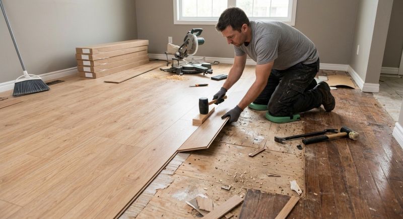 Plank Laminate Installation in Boulder, CO