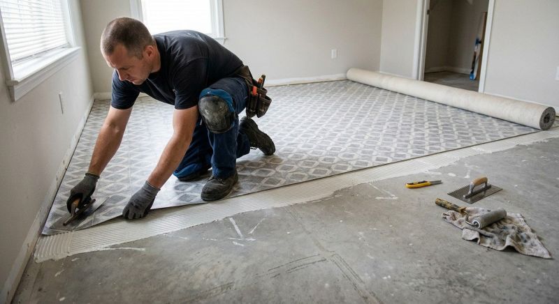 Sheet Vinyl Installation in Boulder, CO