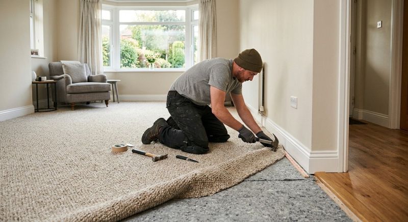 Textured Carpet Installation in Somerset County, NJ