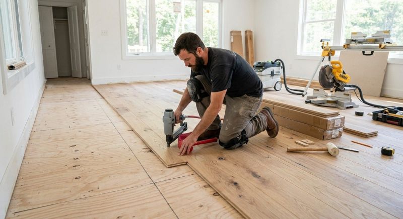 Walnut Flooring Installation in Phoenix, AZ