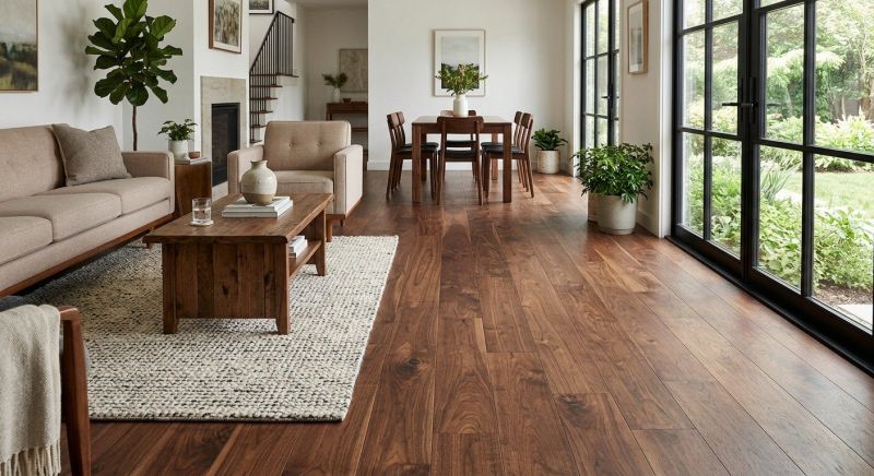 Walnut Flooring Installation in Austin, TX